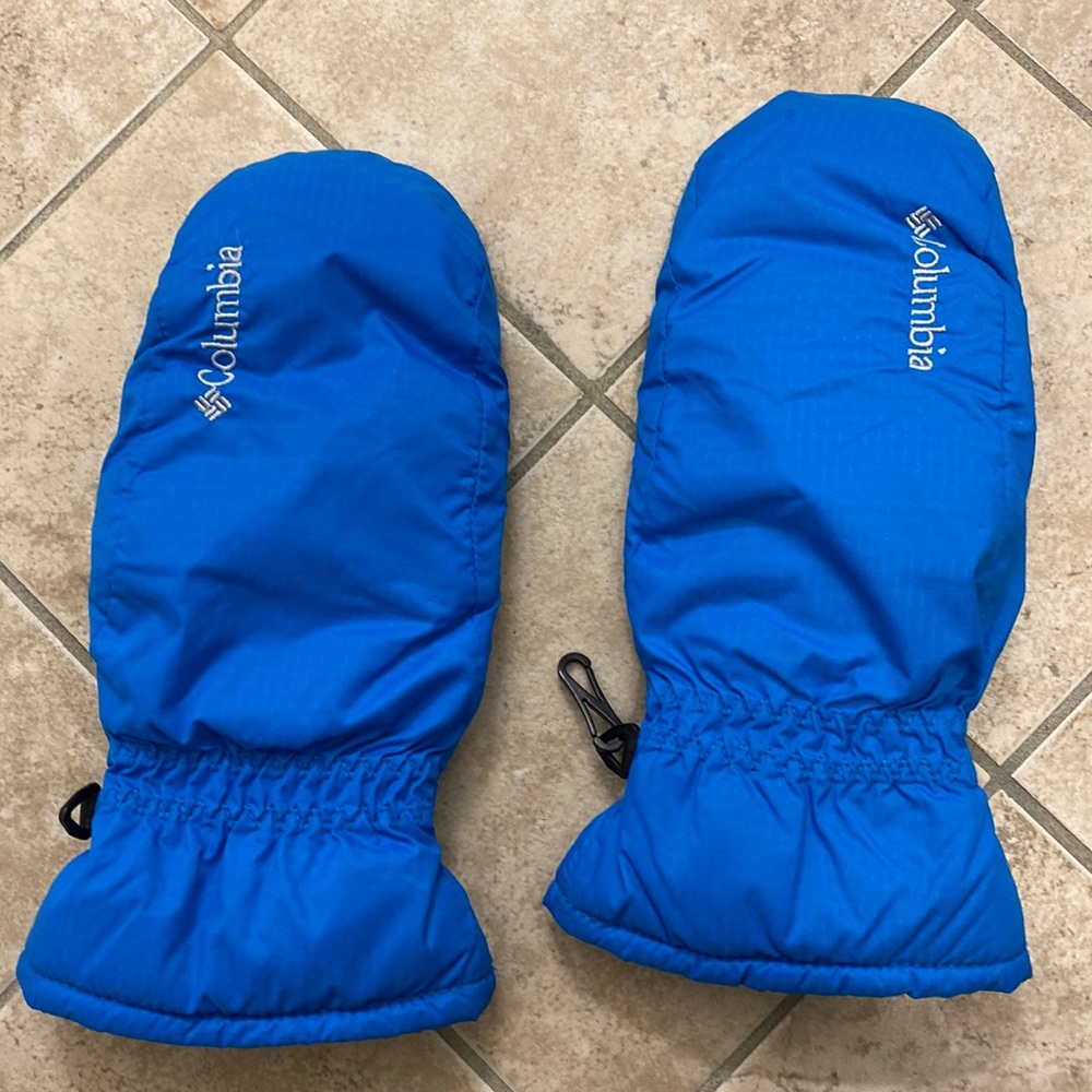 Columbia nylon gloves size medium youth